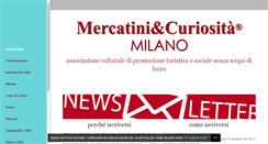 Desktop Screenshot of mercatiniecuriosita.com